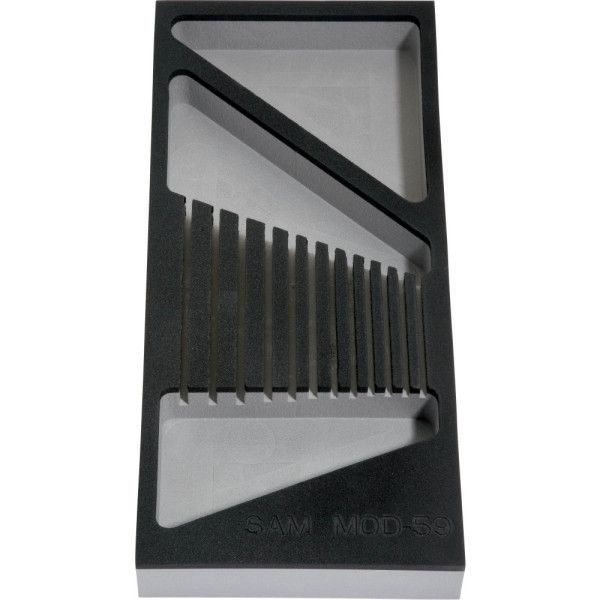 MODULE MOUSSE 1/3 VIDE POUR CLES MIXTES PLATES - SAM MOD-59