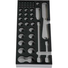 MODULE MOUSSE 1/3 VIDE POUR DOUILLES ET ACCESSOIRES 1/2'' - SAM MOD-65