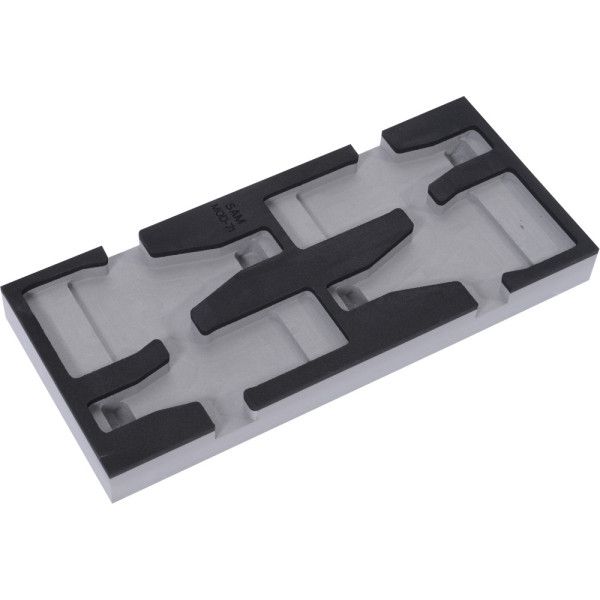 MODULE MOUSSE 1/3 VIDE POUR PINCES CIRCLIPS - SAM MOD-71
