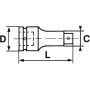 CARDAN CHOCS 1/2'' - SAM NS-240
