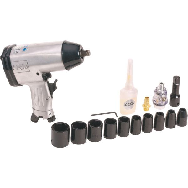 CLE A CHOCS 1/2'' SERIE METALLIC EN COFFRET - PTS PN-203-K