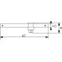 POIGNEE COULISSANTE 1/4'' - SAM R-120