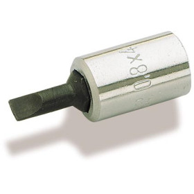 DOUILLE TOURNEVIS MONOBLOC 1/4'' FENTE 5,5 MM - SAM RF-5,5