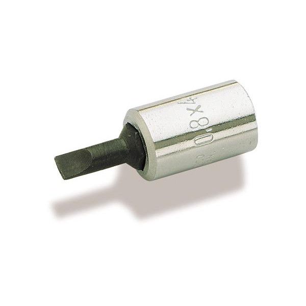 DOUILLE TOURNEVIS MONOBLOC 1/4'' FENTE 5,5 MM - SAM RF-5,5