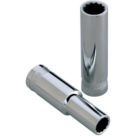 DOUILLE LONGUE 1/2'' 12 PANS 22 MM - SAM SL-22