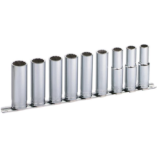 RACK 9 DOUILLES LONGUES 1/2'' EN MM - SAM SLJ-9R