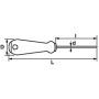 TOURNEVIS FENTE MECANICIEN 8X175 - SAM TA-8M175