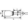 TOURNEVIS TRADITION COURT ELECTRICIEN 5,5X40 MM - SAM TT-55E40