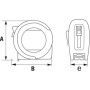 MESURE SAMFLEX 3 METRES BOITIER ZAMAC - SAM U-210