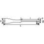 TOURNEVIS POZIDRIV ISOLE 1000 VOLTS N°2 - SAM ZTB-2PZ150