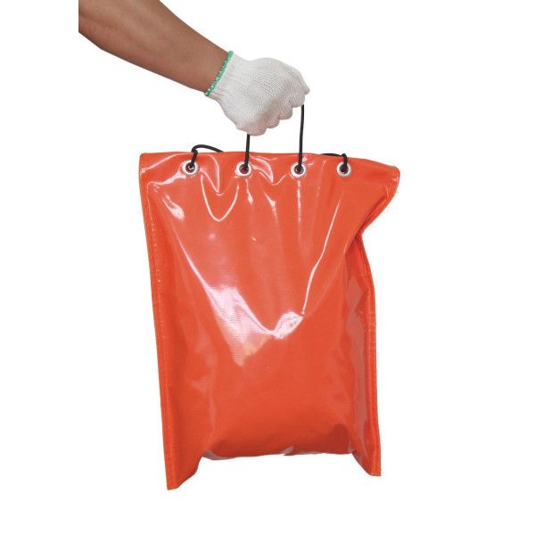 Sac de lestage pvc orange