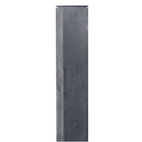 Poteau en acier galvanise 80x40mm 3m