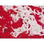 Chaine plastique rouge/blanche nø6 (ml)
