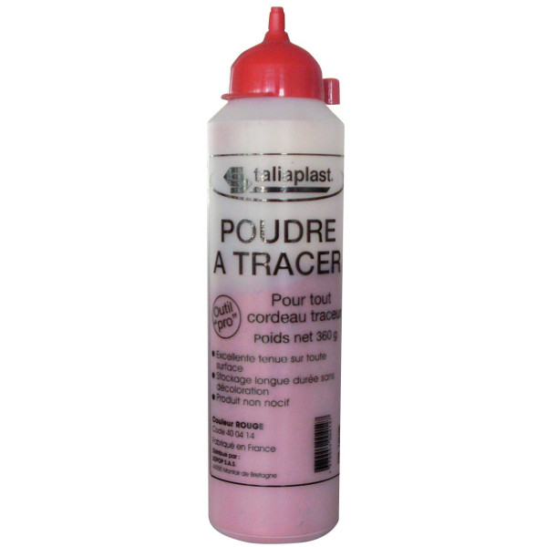 Poudre a tracer rouge 360g