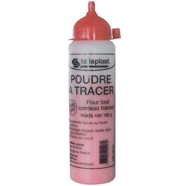 Poudre a tracer rouge 180g