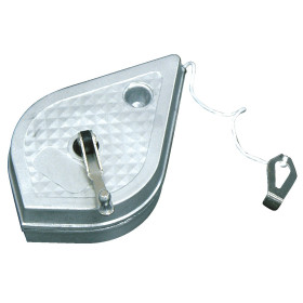 Cordeau a tracer alu 30m fil 1mm tresse