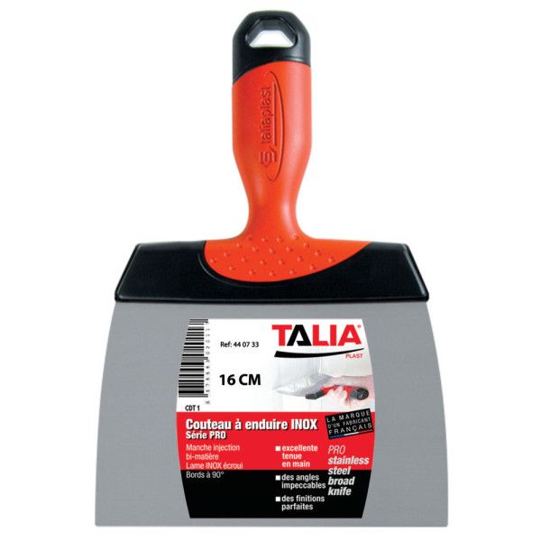 Couteau a enduire inox 16cm