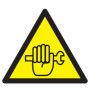 Danger travaux de maintenance en cours 300x300x300mm
