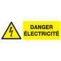 Danger, electricite 330x120mm