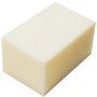 Eponge mousse synthetique blanche 15x10x8cm