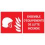Equipements de lutte contre l'incendie 330x200mm