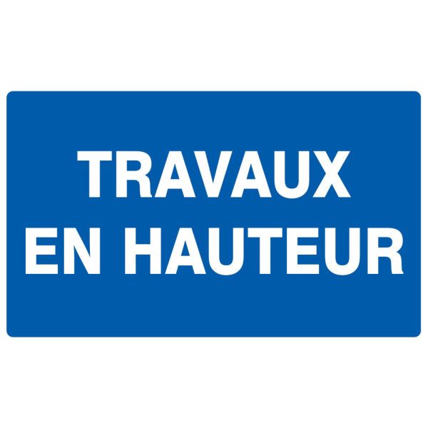 Travaux en hauteur 330x200mm