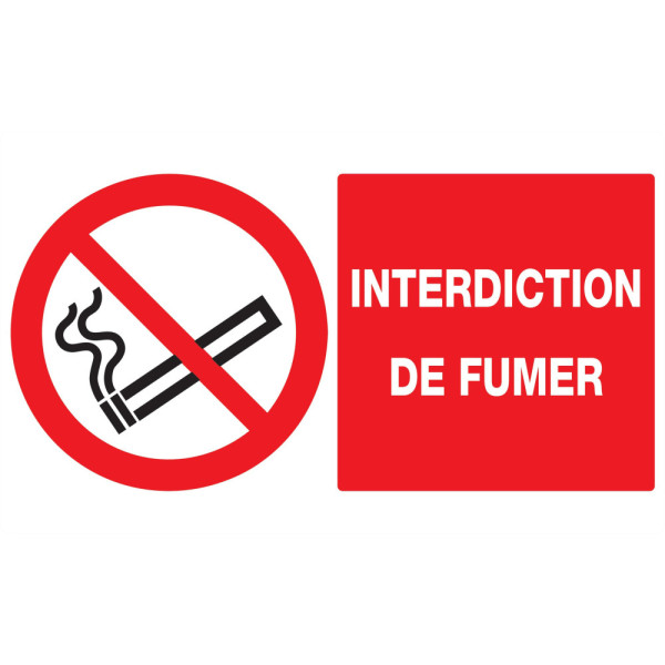 Interdiction de fumer 330x200mm