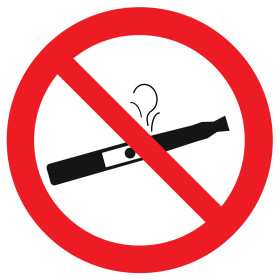Vapotage interdit d.80mm
