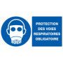 Protection des voies respiratoires obligat. 330x200mm