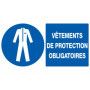 Vetements de protection obligatoires 330x200mm