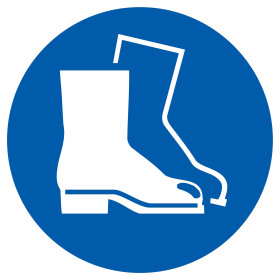 Chaussures de securite obligatoires d.300mm