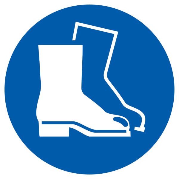 Chaussures de securite obligatoires d.300mm