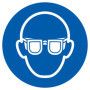 Lunettes de protection obligatoires d.300mm