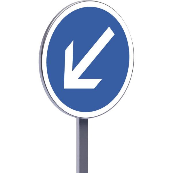 B21a2 650 c1 contournement obligatoire à gauche