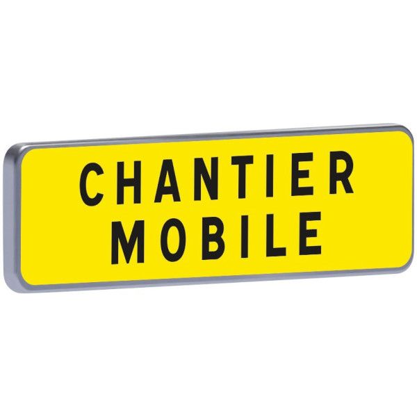 Km9 900 t1 jaune chantier mobile
