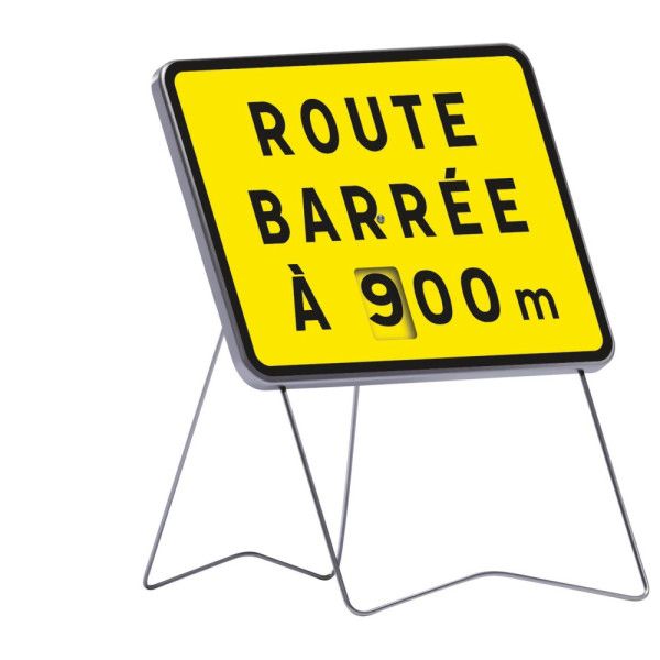 Kc1 t1 route barree a .00m (avec disque a chiffres)