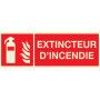 Extincteur d'incendie luminescent 330x120mm