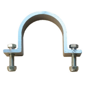 Kit de 2 brides rondes pour poteaux diam.60mm