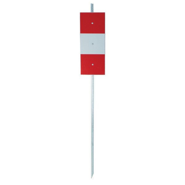Piquet de chantier k5b 1 face retroreflechissante