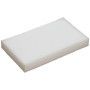 Platoir de nettoyage mousse blanche 33x19x4cm