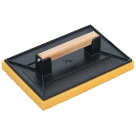 Taloche de nettoyage eponge striee 28x19x2,5cm