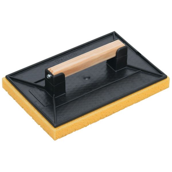 Taloche de nettoyage eponge striee 28x19x2,5cm