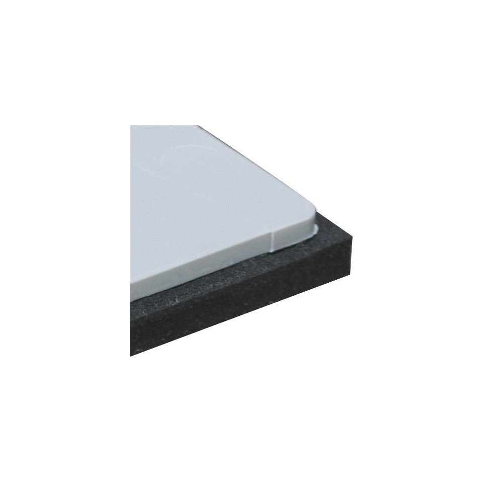 Surmatelas mousse haute densité qualité prestige, blanc Surmatelas mousse haute densité qualité prestige, blanc