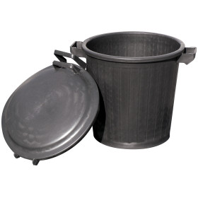 Couvercle plastique pour poubelle de chantier 50 litres