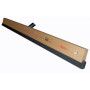 Raclette bois double mousse 100cm
