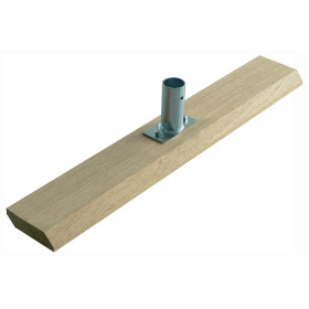 Racloir a bitume bois angles chanfreines 10x55cm