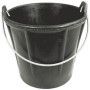 Seau caoutchouc arme 12 litres allege
