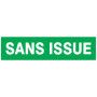 Sans issue (secours) 200x52mm