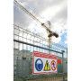 Panneau de chantier 4 en 1 800x400mm