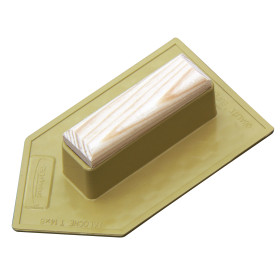 Taloche abs 14x8cm pointue jaune